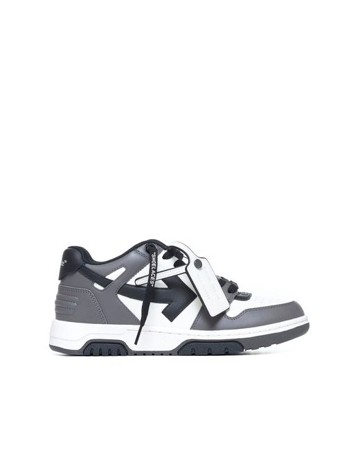 Off-White c/o Virgil Abloh White Out Of Office Leather Sneakers for men