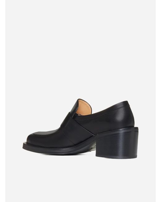 Dries Van Noten Black Flat Shoes