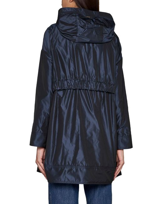 Parka di Herno in Blue