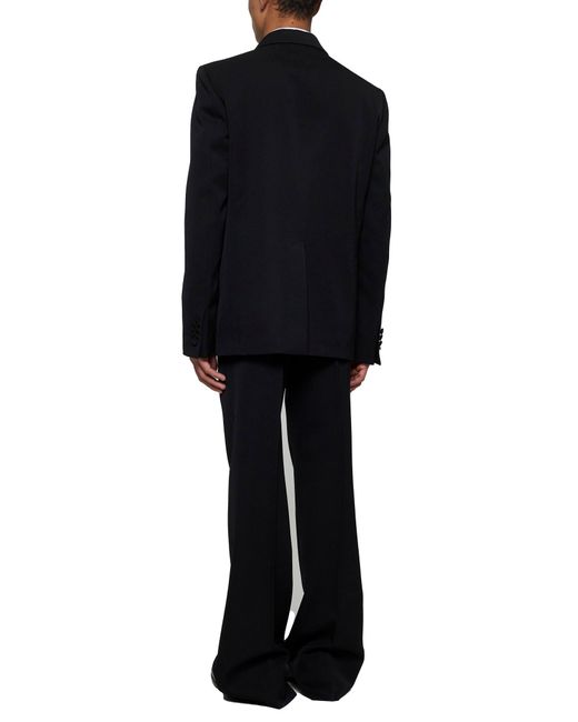 Completo Doppiopetto di Gucci in Black da Uomo