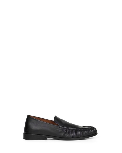 Marsèll Black Soft Smooth Leather Loafers for men