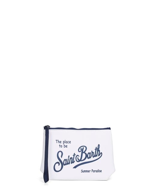 Mc2 Saint Barth White Clutch Bag Aline