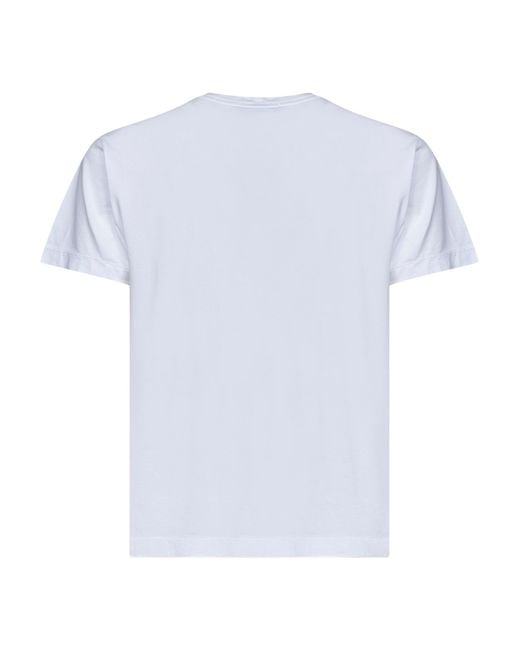 Stone Island White 60/2 Cotton Jersey Slim-Fit T-Shirt for men