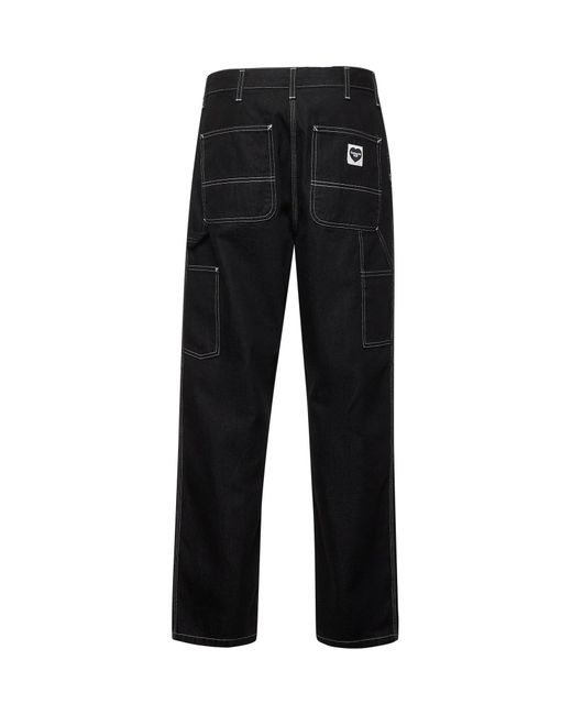 Carhartt Black Norco Denim Single Knee Jeans for men