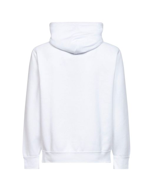 Polo Ralph Lauren White Cotton Blend Hoodie for men