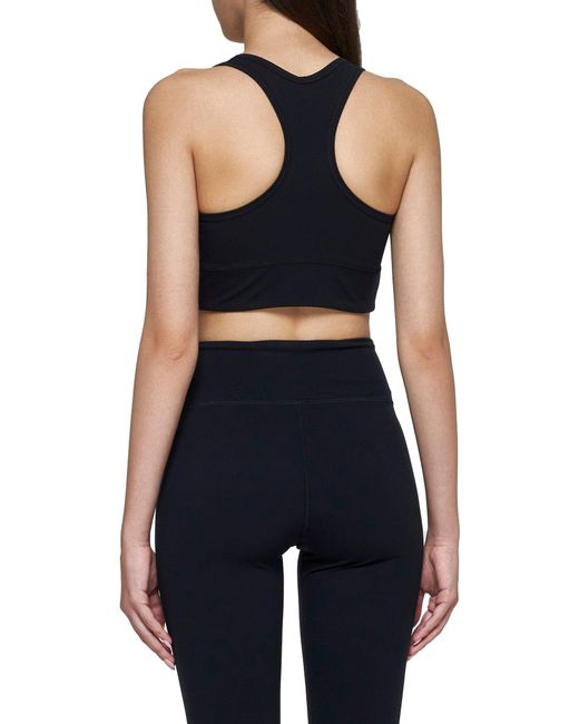 Top Sportivo Con Logo di Balenciaga in Black