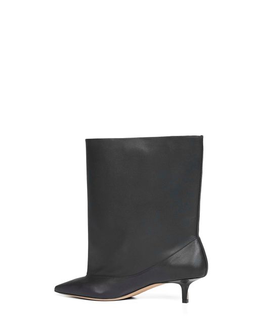 Jacquemus White Smooth Leather Wide The Tourni Boots