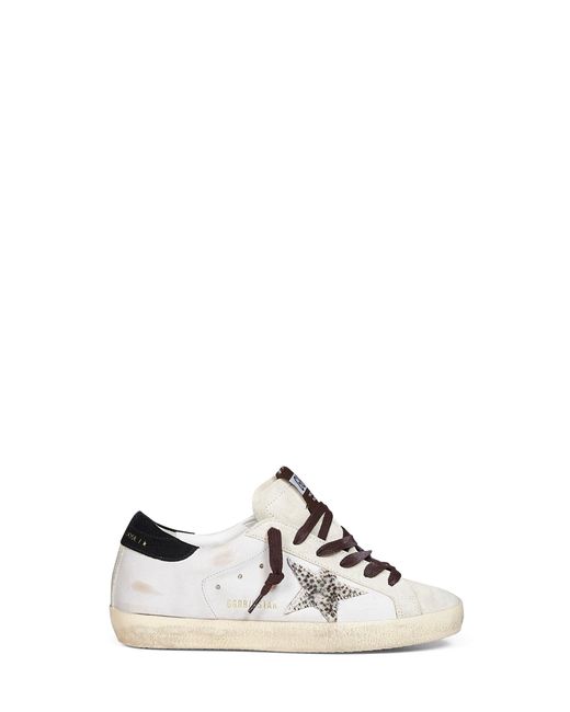 Golden Goose Deluxe Brand White Super-Star Sneakers
