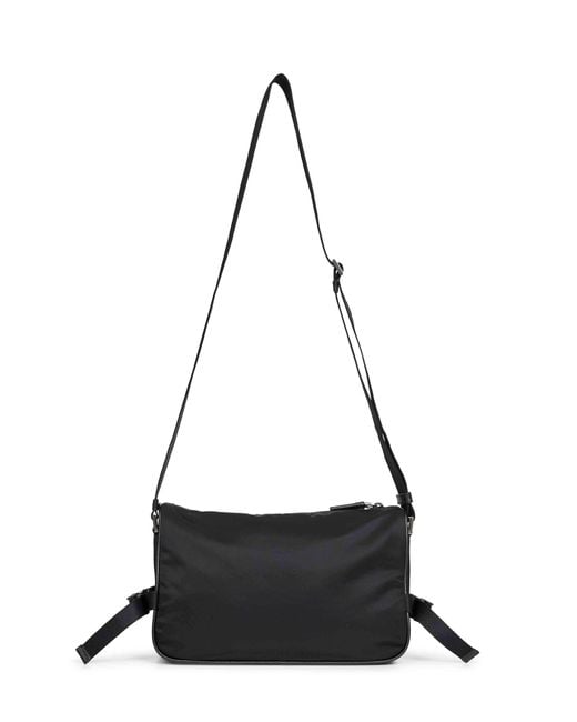 Borsa A Tracolla Medium Nera di PRADA VIAGGIO in Black da Uomo
