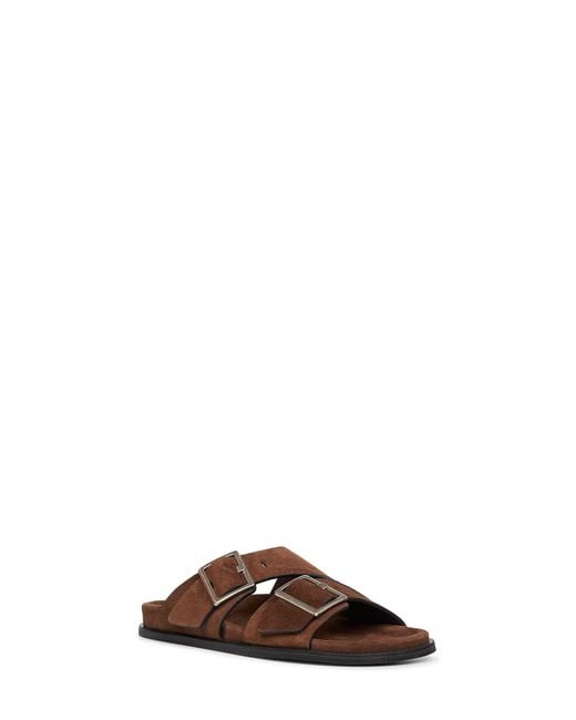 Alohas Brown Suede Alba Sandals