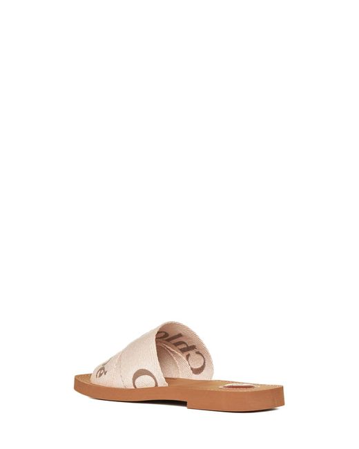 Chloé Multicolor Chloã Woody Sabot By Chloã
