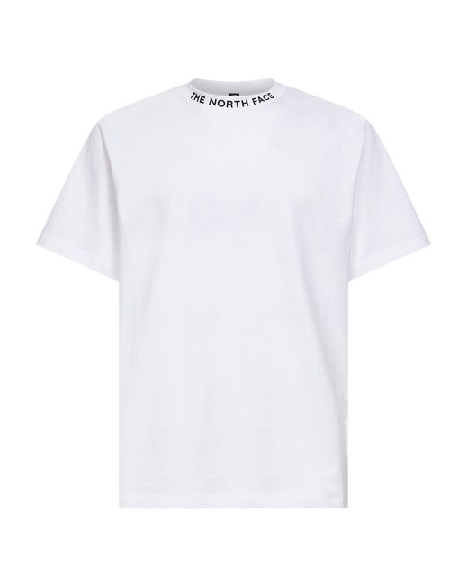 The North Face White Zumu Relaxed T-Shirt for men