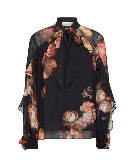 Blusa Hypnotic di Zimmermann in Black