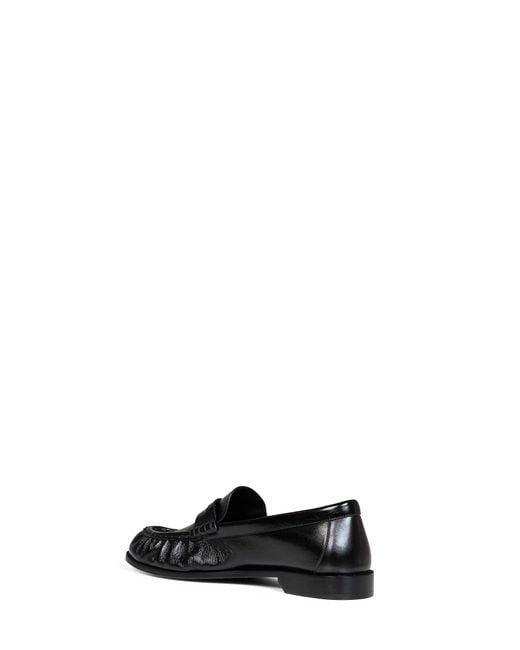 Saint Laurent Black Smooth Leather Le Loafer Soft Loafers for men