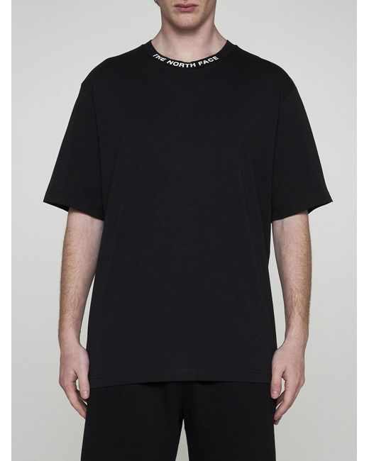 The North Face Black Zumu Cotton T-shirt for men