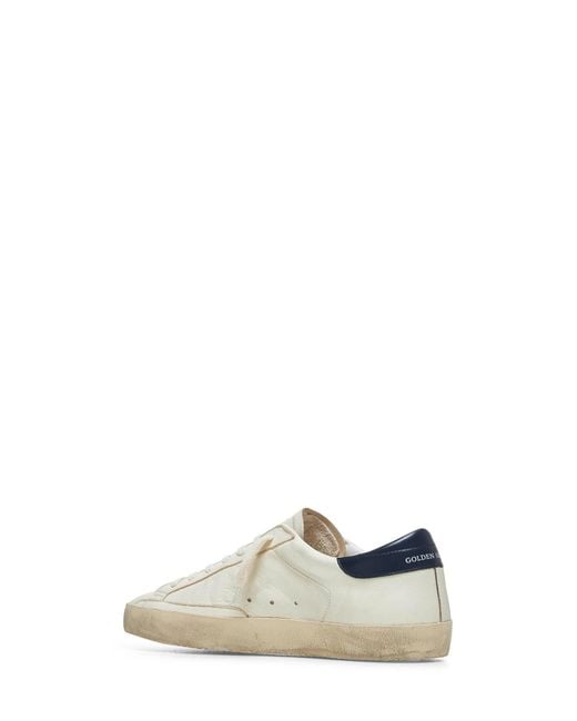 Golden Goose Deluxe Brand White Sneakers Super-Star for men