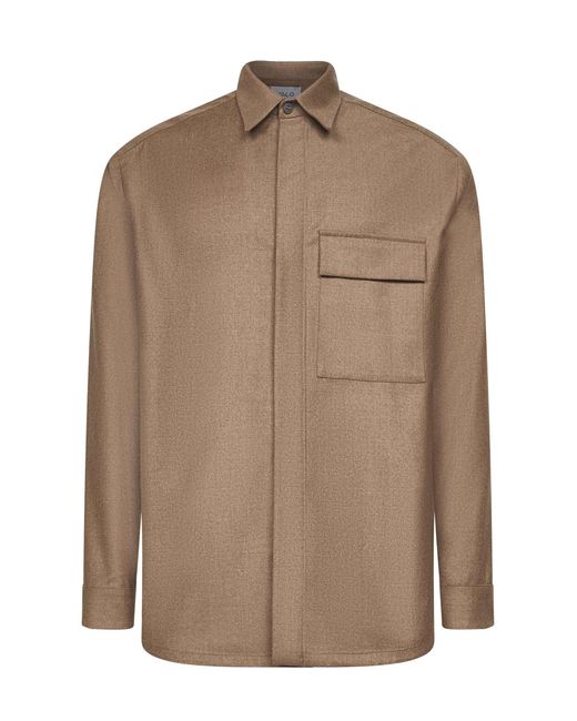 Giacca Camicia di D 40 in Brown da Uomo