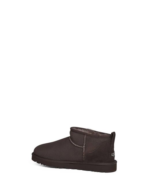 Ugg Brown Dusted Cocoa Classic Ultra Mini Ankle Boots for men