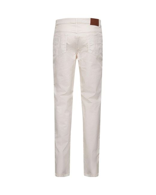 Pantalone Italian Fit di Brunello Cucinelli in Gray da Uomo