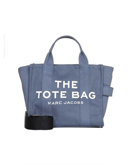 Borsa A Mano The Canvas Medium Tote Bag di Marc Jacobs in Blue