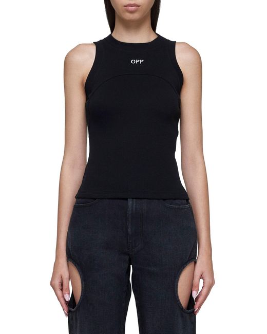 Canotta di Off-White c/o Virgil Abloh in Black