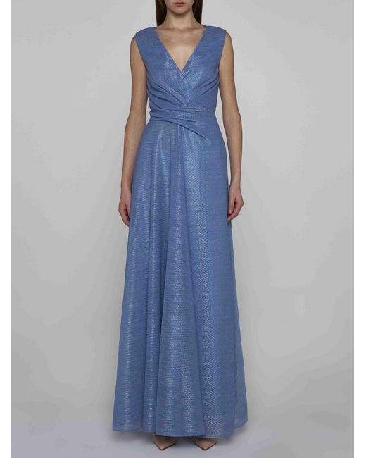 Talbot Runhof Blue Dresses