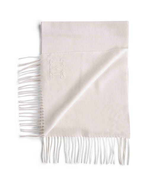Max Mara White Scarves & Wraps