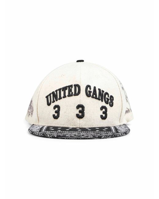 Cappello Da Baseball United Multicolore di PDF in White da Uomo