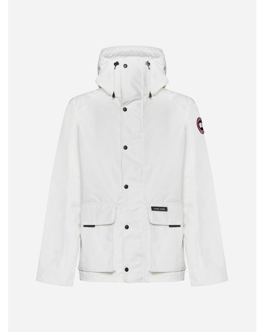 Canada Goose White Lockeport Cotton-blend Jacket for men