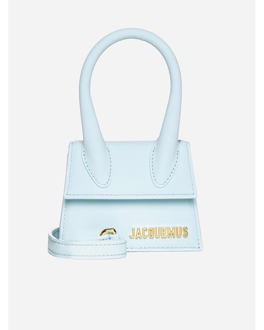Jacquemus Le Chiquito Leather Bag in Blue | Lyst