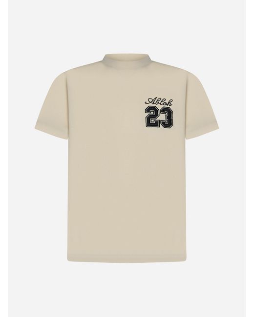Off-White c/o Virgil Abloh White Logo 23 Cotton T-shirt for men