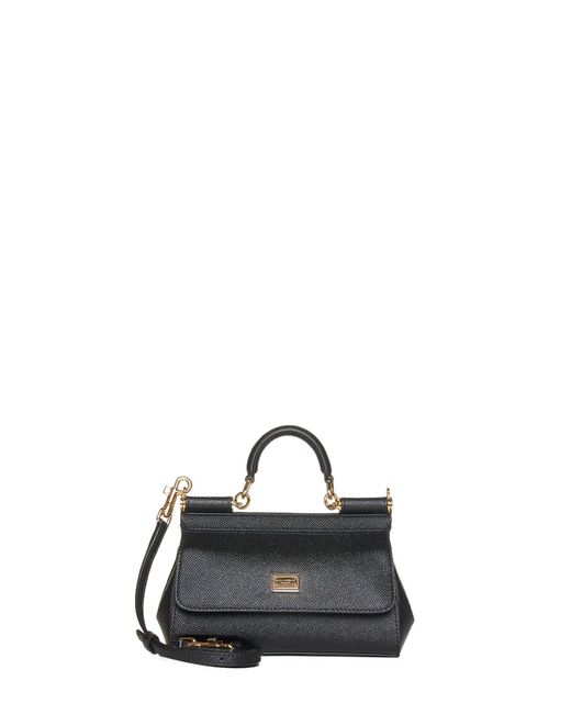 Dolce & Gabbana Women's Black Small Sicily Handbag