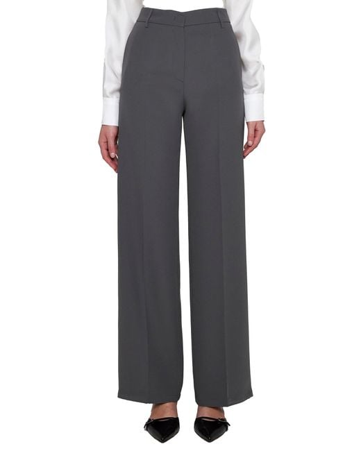Pantaloni Palazzo Plectra di Blanca Vita in Gray