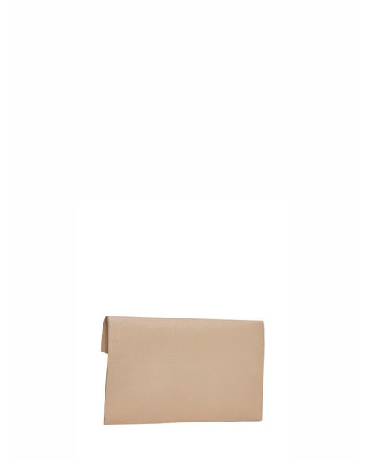 Saint Laurent Natural Uptown Clutch
