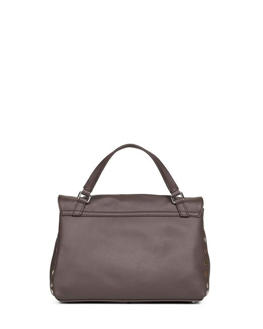 Zanellato Brown Gianduiotto Small Postina Handbag