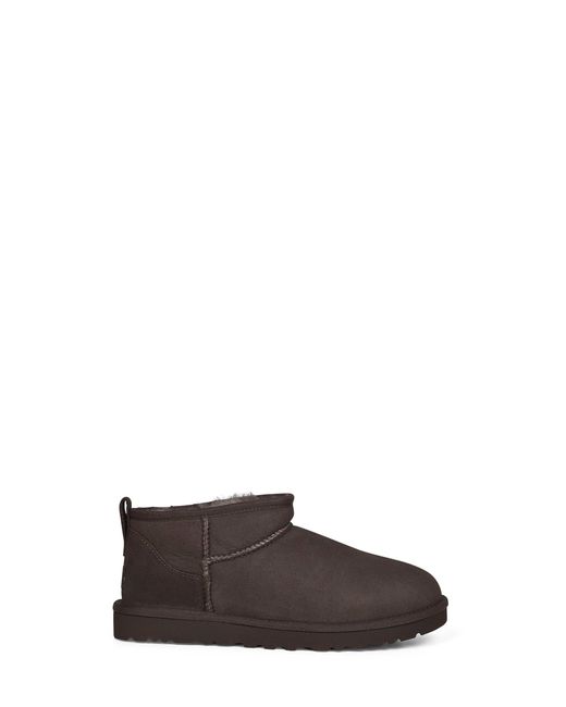 Ugg Brown Dusted Cocoa Classic Ultra Mini Ankle Boots for men