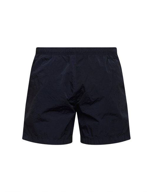 C P Company Blue Swim Shorts Eco-Chrome R for men