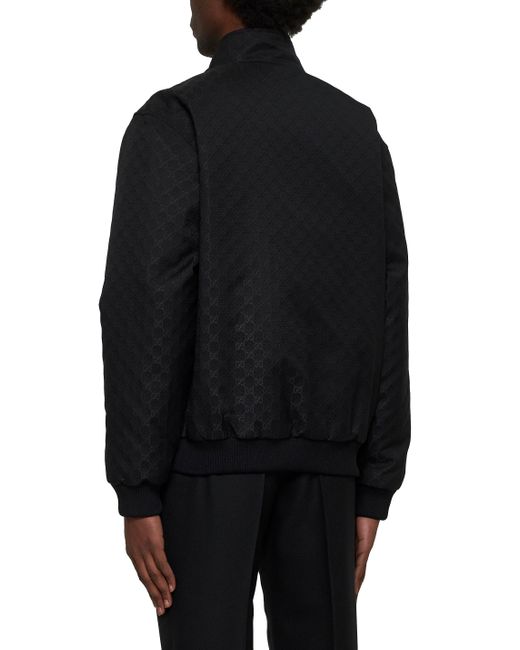 Gucci Blue Gg Ripstop Jacket for men