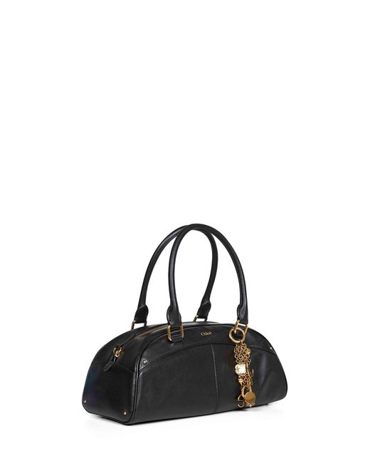 Chloé Black Bowling Bag