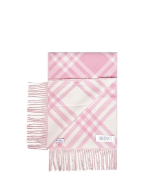 Sciarpa di Burberry in Pink