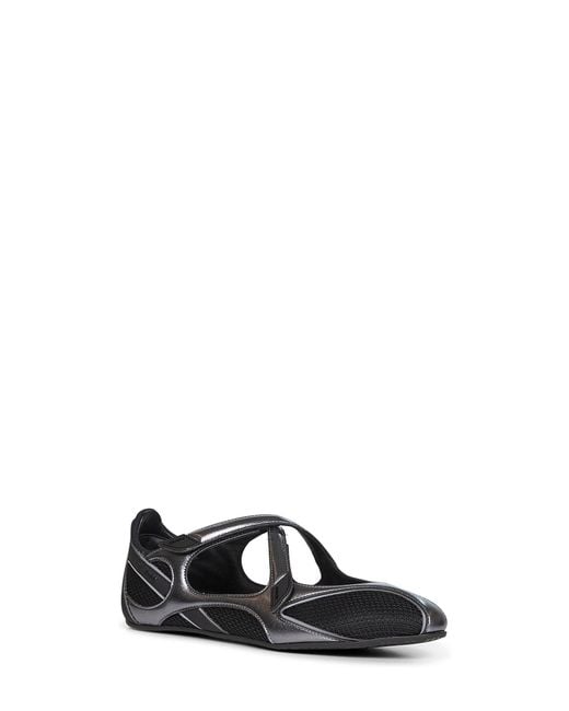 The Attico White Floor 01 Ballet Flats