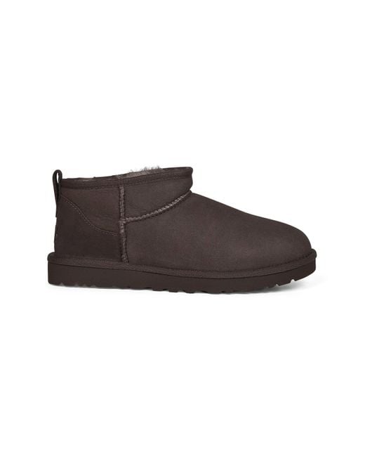 Ugg Brown Dusted Cocoa Classic Ultra Mini Ankle Boots for men