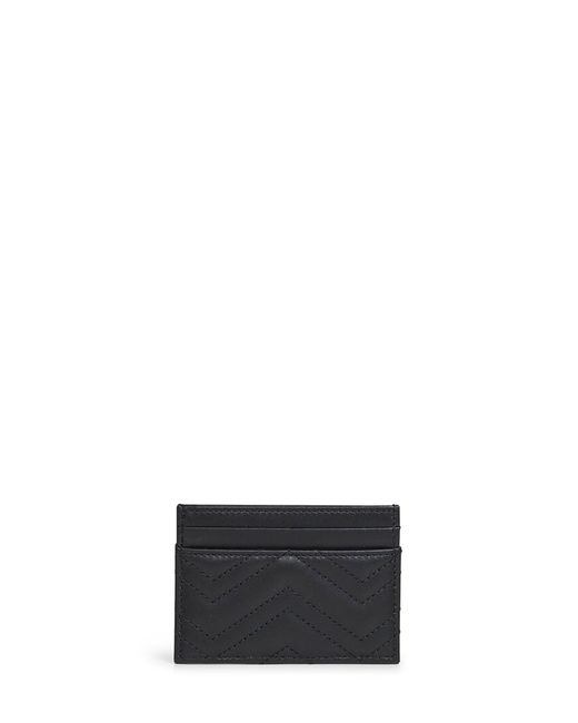 Gucci White Gg Marmont Card Holder