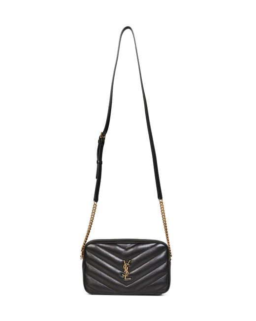 Saint Laurent Black Loulou Camera Bag