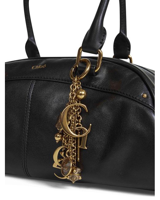 Chloé Black Bowling Bag