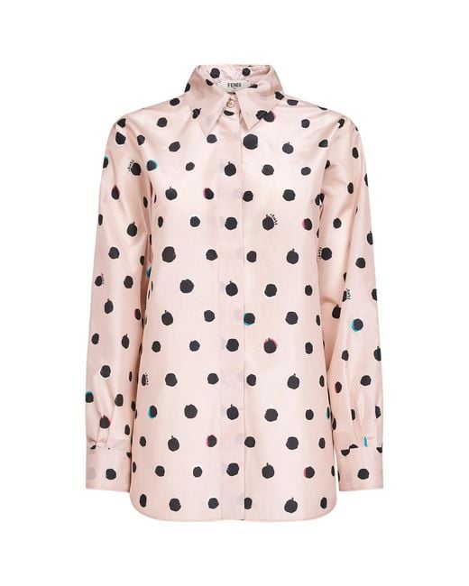 Fendi Pink Shirt