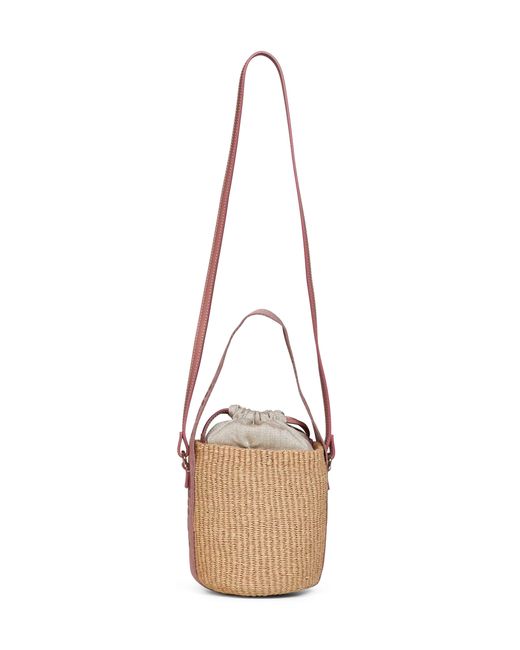 Chloé Natural Nougat Woody Small Basket Bag