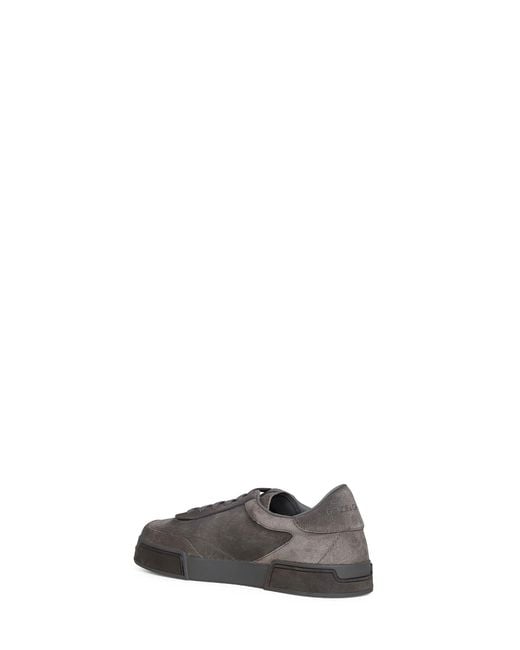 Dolce & Gabbana Multicolor Suede Portofino Yatch Sneakers for men