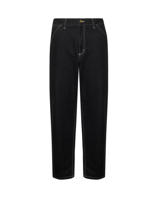 Carhartt Black Norco Denim Single Knee Jeans for men