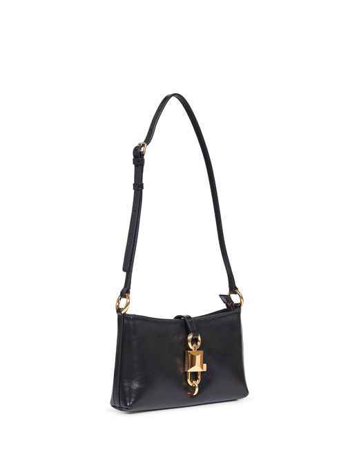 Dolce & Gabbana White Lock Shoulder Bag